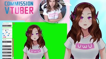 (commission) rigging live2d vtuber anime style, facerig, for youtube or twitch