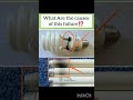 why are the causes of this failure#electrical#cfl#led#light#shorts