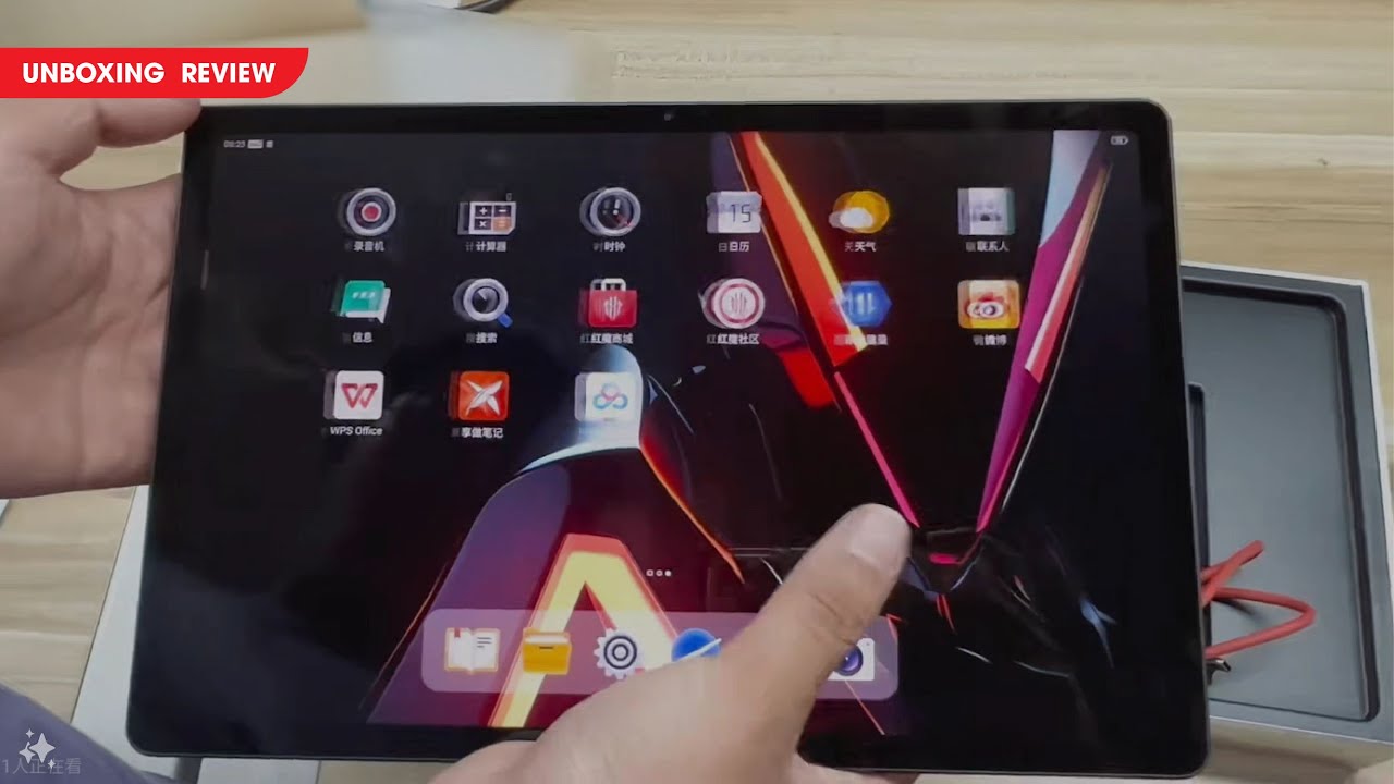 Unboxing Nubia Red Magic Gaming Tablet 2   Red Magic 3D Explorer Edition 2024!ASMR