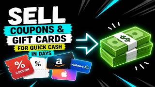 Trade Unused Coupons & Gift Cards for Quick Cash in Days - Unlock Hidden Value Effortlessly