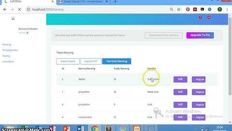SISPRAS(Sistem Inventaris Sarana dan Prasarana)