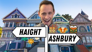 Living in the Haight Ashbury San Francisco -- Hippie Culture Among Historic Victorian Homes