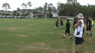 13 year old Tyler Korman at the Prodigy camp in Naples, Florida. 7/2012