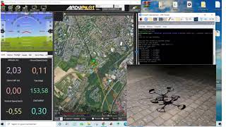 Drone with ArduPilot Pixhawk4, Raspberry Pi3 and camera