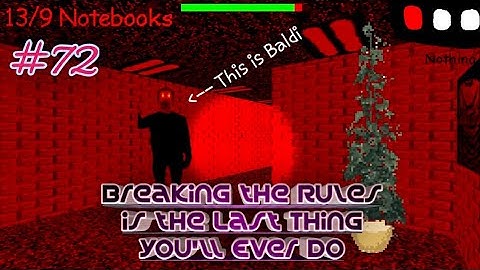 BREAKING THE RULES IS THE LAST THING YOU