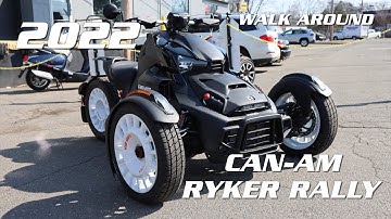 2022 Can-Am Ryker Rally Walk around and features with Sean from Mark