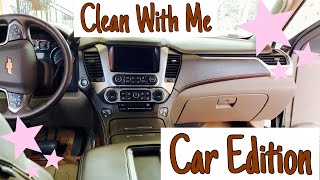 CLEAN WITH ME | CAR EDITION | CLEANING MOTIVATION