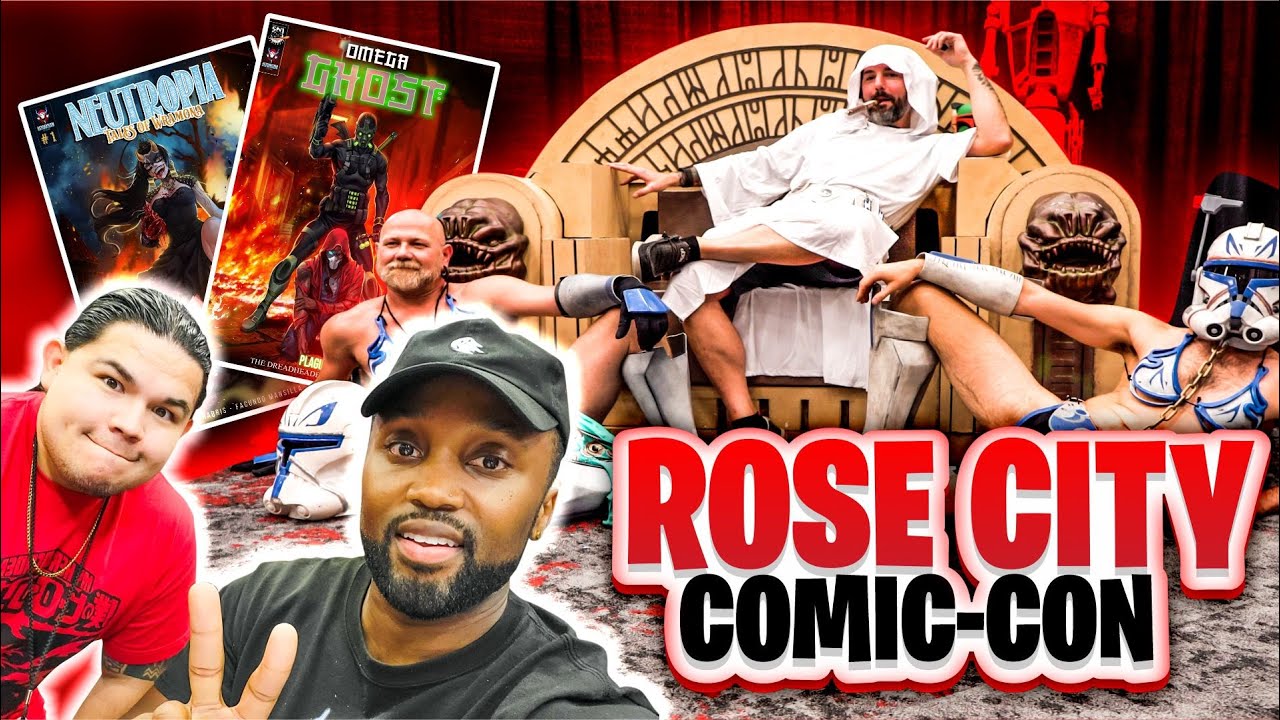 EMERALD CITY & ROSE CITY Comic-Con || EXHIBITOR VLOG (Ep1) || Vending our 1st two Official Cons!!
