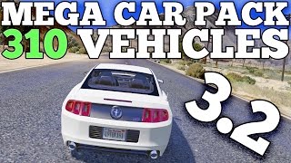 GTA 5 REAL CARS MOD: Mega Realistic Car Pack 3.2 Car Showcase (310 CARS) [DOWNLOAD]