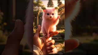 Tiny Pink Sprite Emerges From Ancient Ruins | Ultra Realistic Fantasy Creature POV ✨ #spiky
