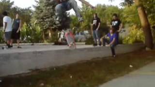 mason forward flip the KFC gap
