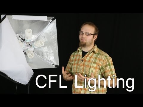 4 Socket CFL lighting softbox - DSLR FILM NOOB