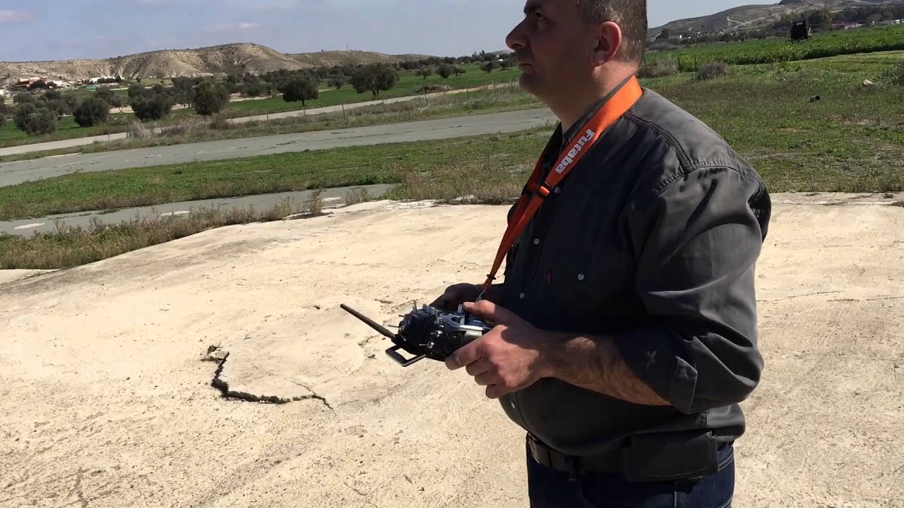first flight of the Raptor 90 se helibug gasser conversion.Zenoah G270RC engine.