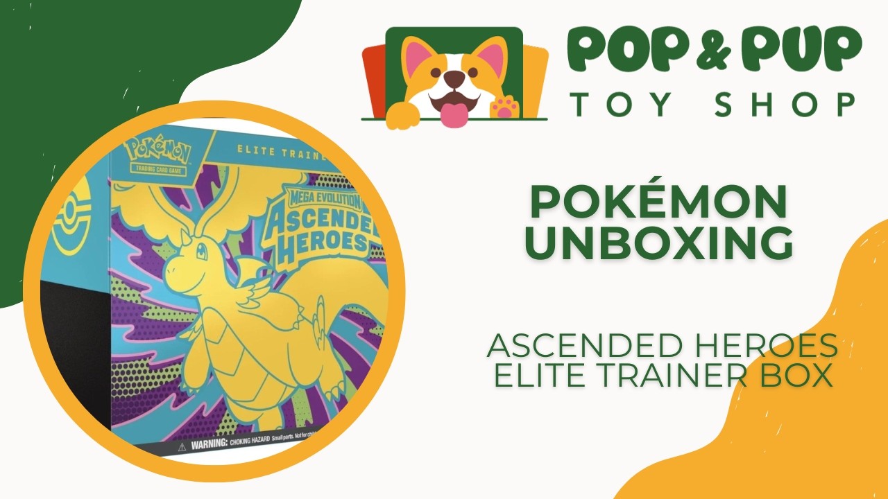 Pokémon Unboxing - Ascended Heroes Elite Trainer Box