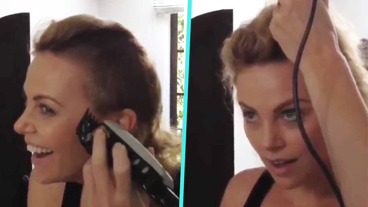 Charlize Theron Shaves Her Head In Epic 'Mad Max' Throwback