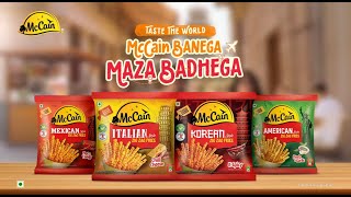 Taste the World | McCain Italian Style Zig Zag Fries