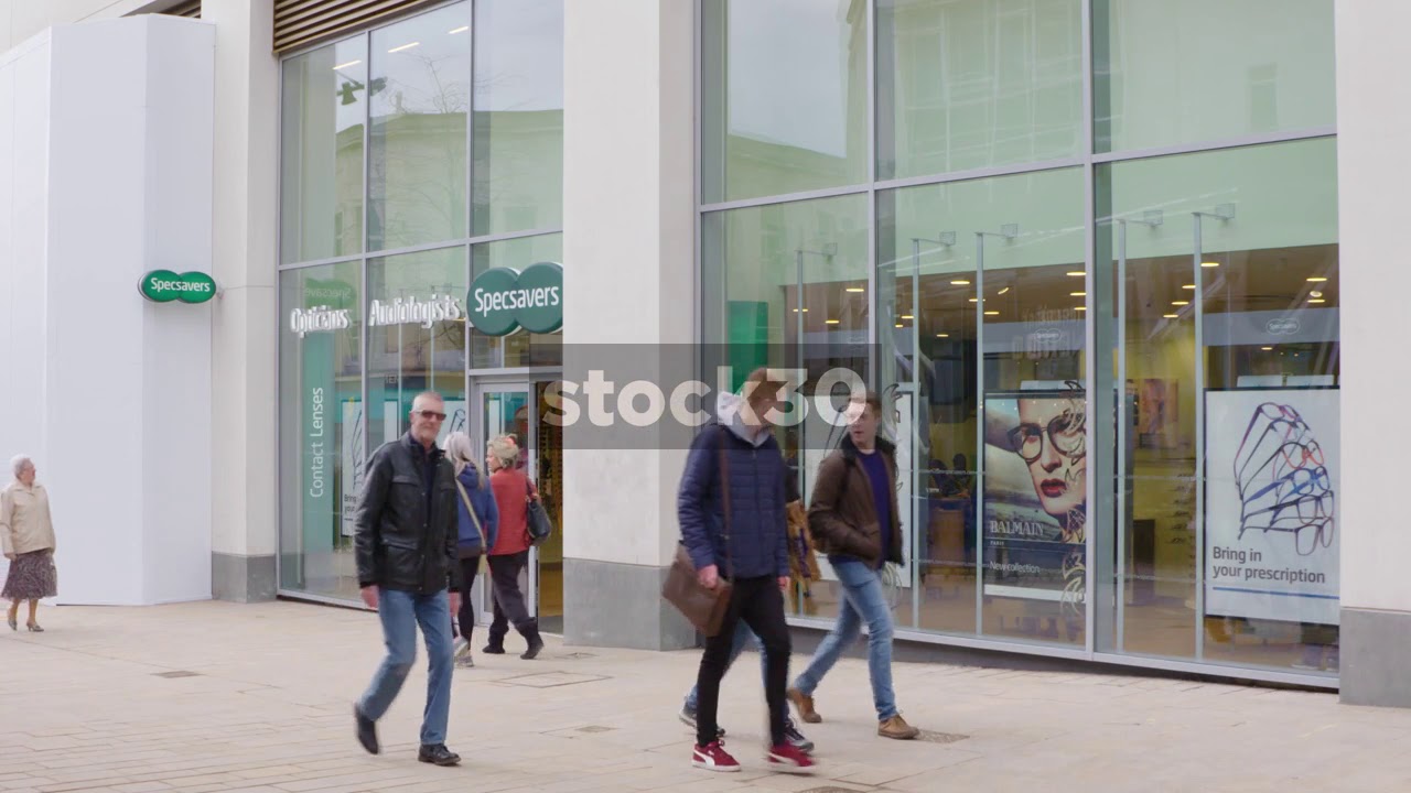Specsavers Opticians In the Moor Quarter, Sheffield, UK - YouTube