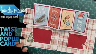 Christmas Twist and Pop-Up Card | Simple DIY Popup Card Tutorial