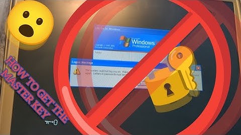 How to reset Windows XP passwords... And get into admin with live boot  #computer #howto #quickfix