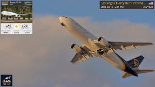 Modern UPS 767-300F, N369UP Departing LAS Vegas headed to Louisville (SDF), the famous UPS Worldport