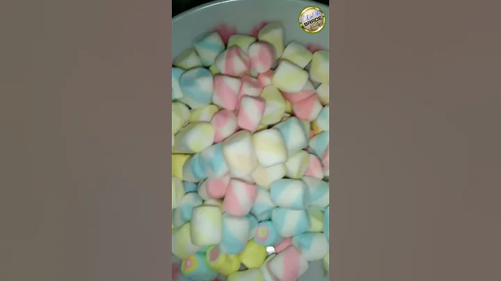 asmr marshmallow | satisfying colors #shortvideo #asmr #short  #marshmello #marshmallow #satisfying