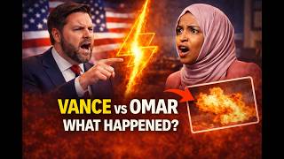 JD Vance Fires Back at Ilhan Omar — The Exchange Escalates Quickly