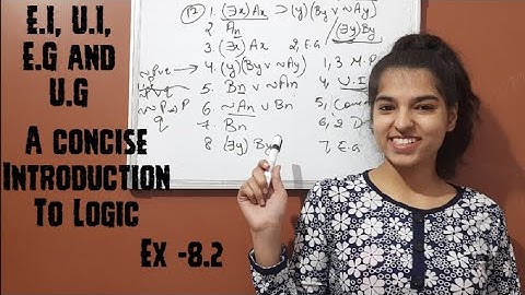 M.A(PHILOSOPHY), Hurley Patrick, restrictions on EI,UI,EG,UG, ex- 8.2 by Manisha Dudeja #17
