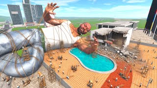 Franklin Become GIANT FRANKLIN in Indian Bike Driving 3D screenshot 1