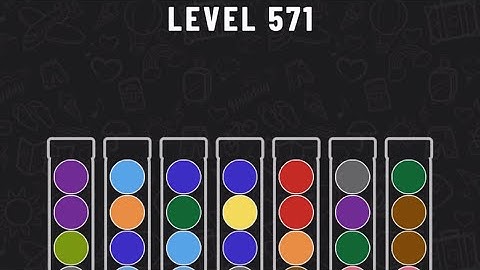 Ball Sort Puzzle Level 571 #ballsortpuzzle #ballsortpuzzlegameplay #puzzlegame #mobilegames
