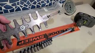 Blade replacement instructions P2606 Ryobi 22" trimmer Profile