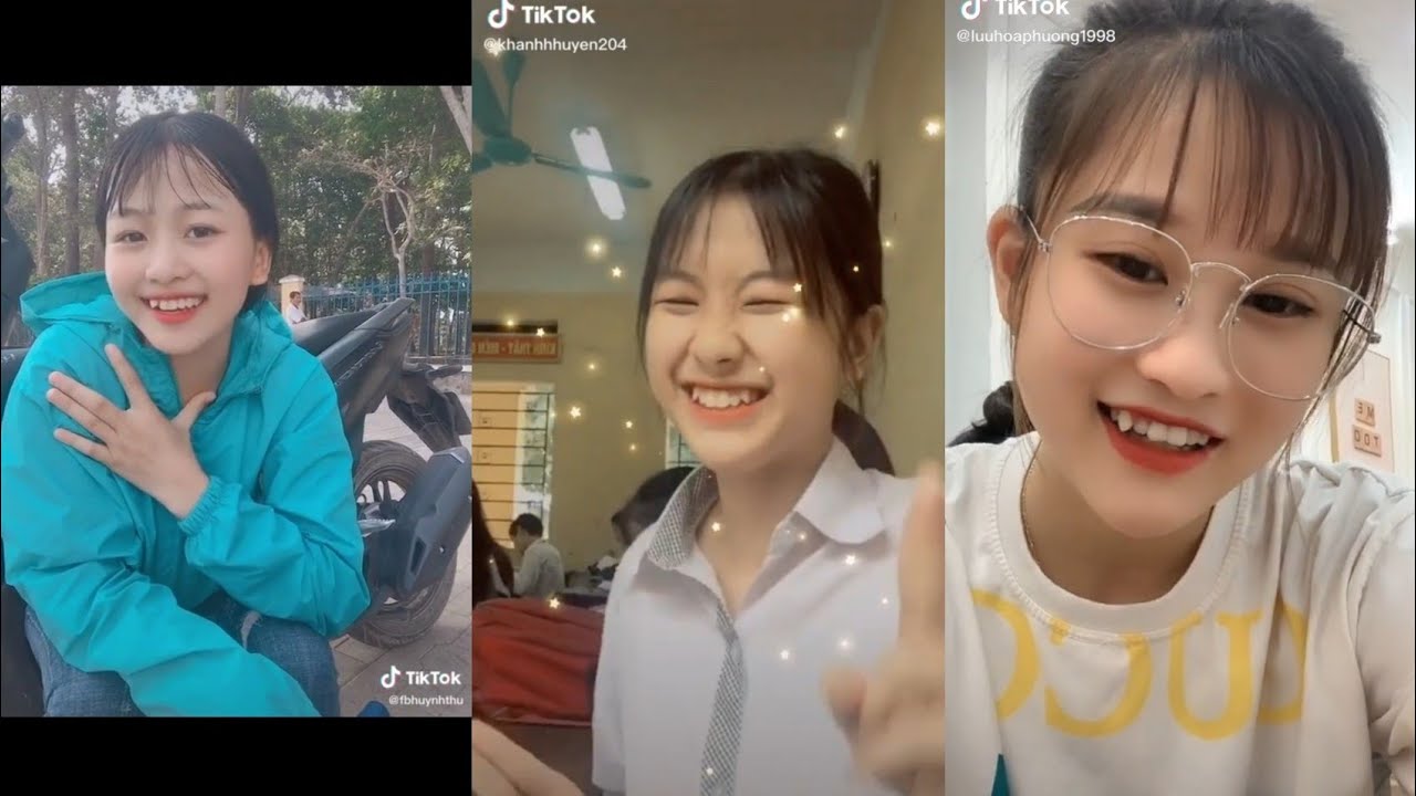 Tiktok Gái xinh VN | Nghe nói con gái có răng khểnh... - youtube