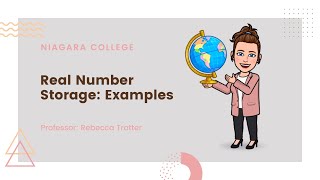 Real Number Storage Examples