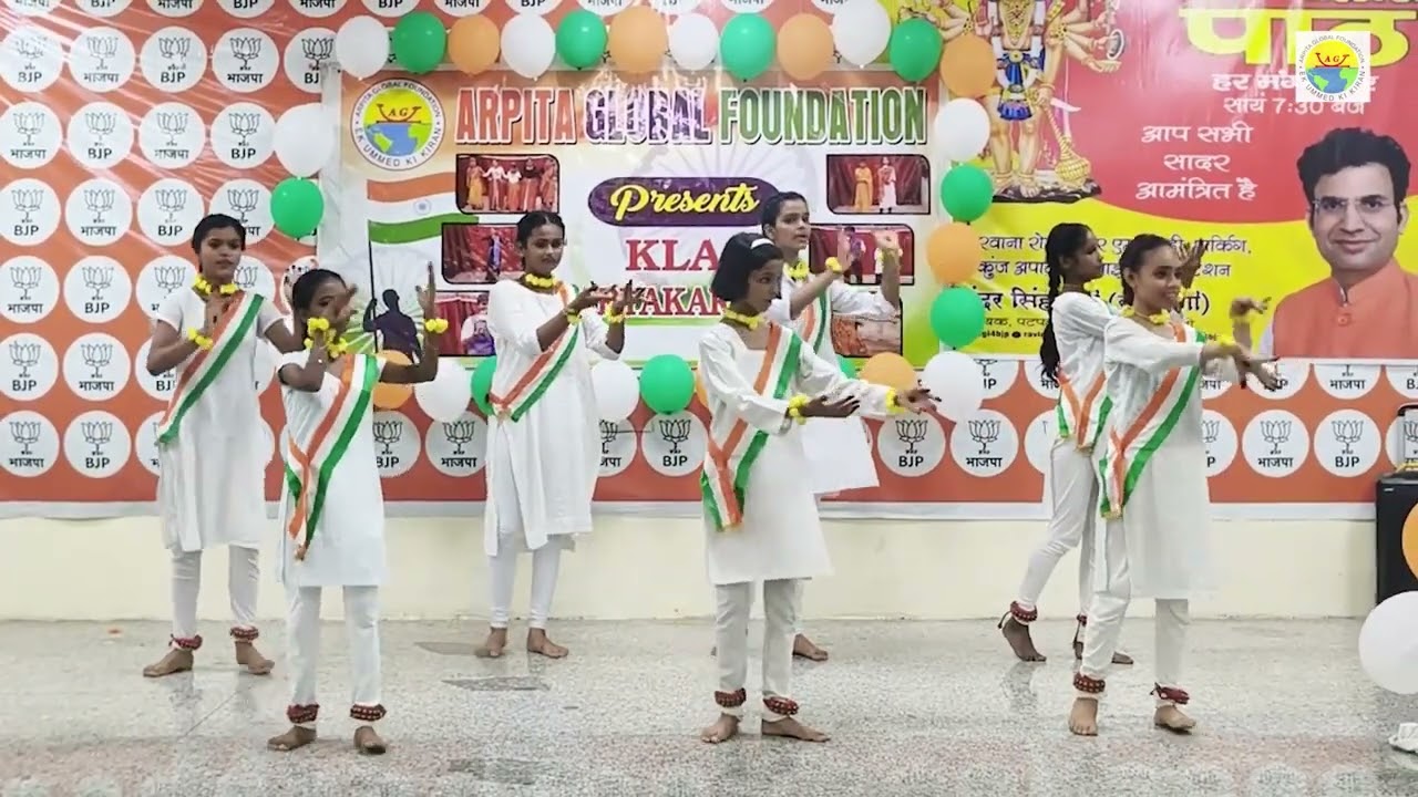Hindi Bhasha | Dance Performance 💃 | Arpita Global Foundation 