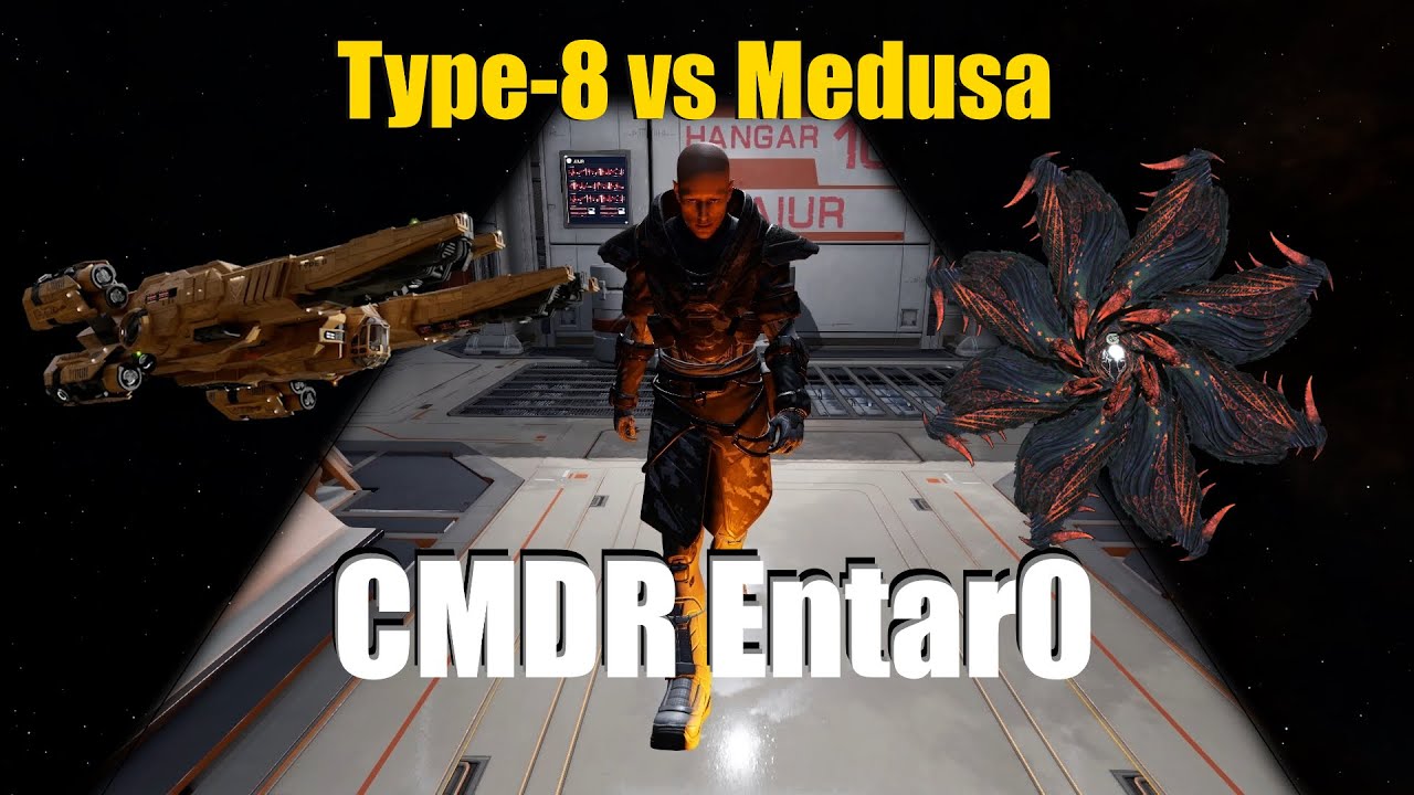 Elite Dangerous: Type-8 vs Medusa | FA-OFF | HOTAS