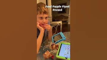 #ASD #Apple #aba #adaptive #ipad #nonverbalautism Using an adaptive device to speak