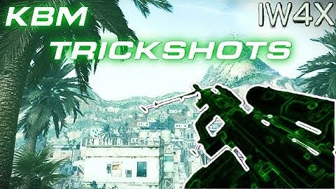 This Is What KBM Trickshotting On Iw4x Looks Like... - COD MW2/Iw4x KBM Trickshot Minitage