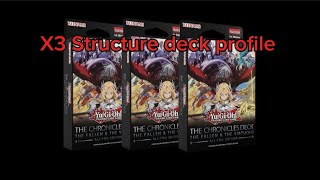 I took 3 of the new branded structure decks and made it competitive!