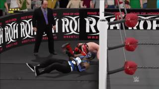 Biggbeef Vs Chris Deanger Roh Wwe2K17