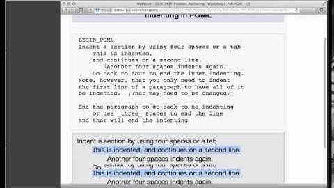 WeBWorK Problem Authoring - Intro to PGML