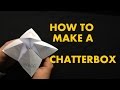 How to make a chatterbox  fortune teller
