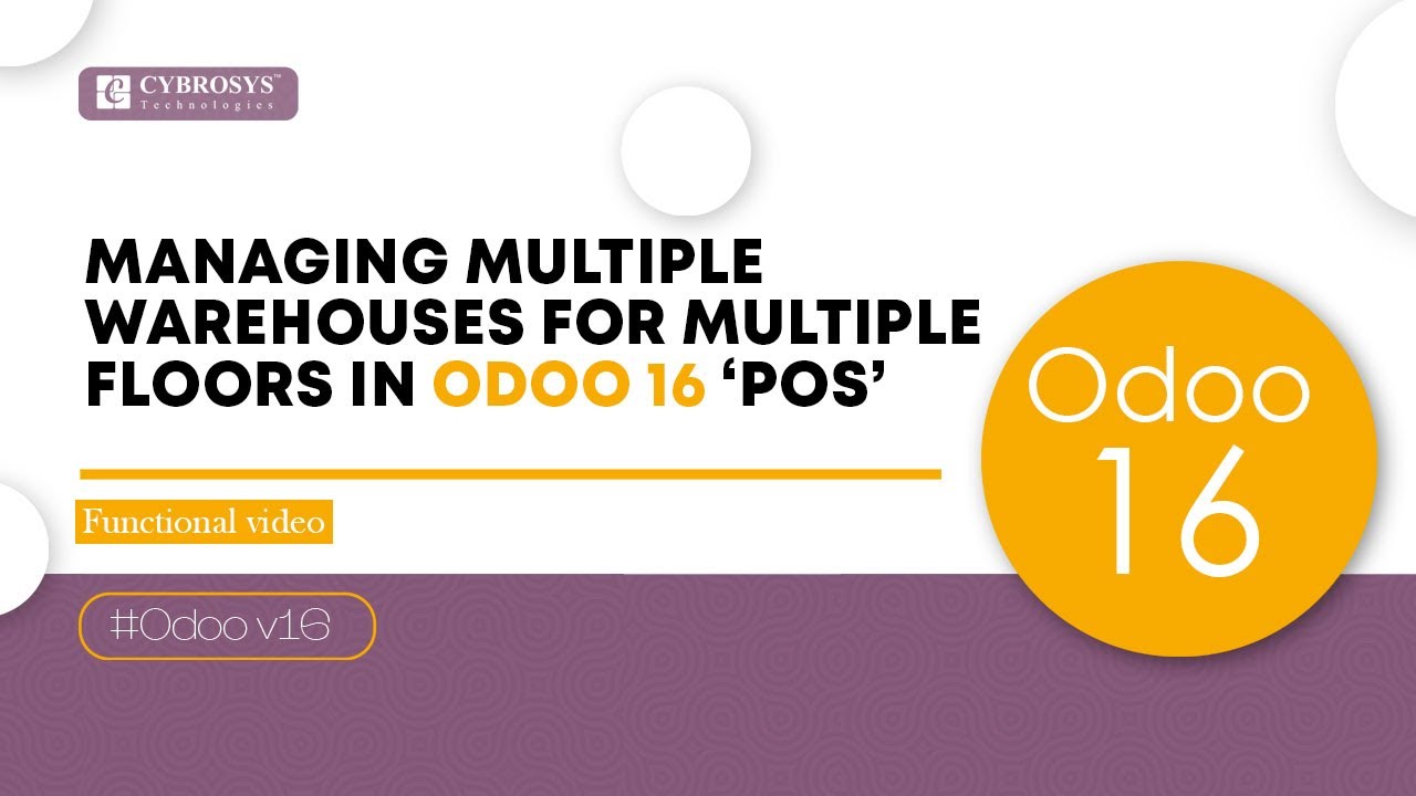 How to Manage Warehouses for Multiple Floors in Odoo 16 PoS | Manage ...