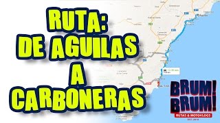 Ruta en moto - de Águilas (Murcia) a Carboneras (Almeria)