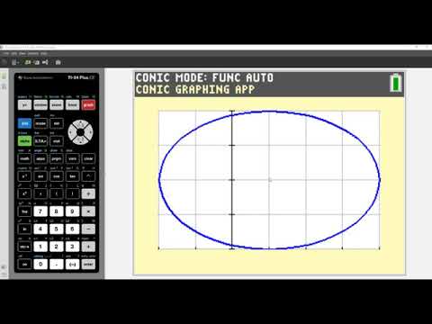 Tips for TI Technology: Conics App for the TI-84 Plus