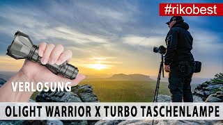 A photographer without a flashlight? Win a €160 Olight Warrior X Turbo flashlight. screenshot 2