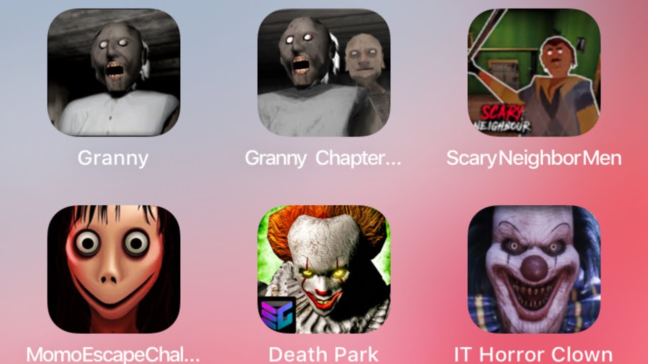Granny 2 Death Park Ice Scream Horror Scary Teacher 3d 3 Hello Neighbor Chapter Two Mobile Gameplay - roblox roses chapter 1 scary game