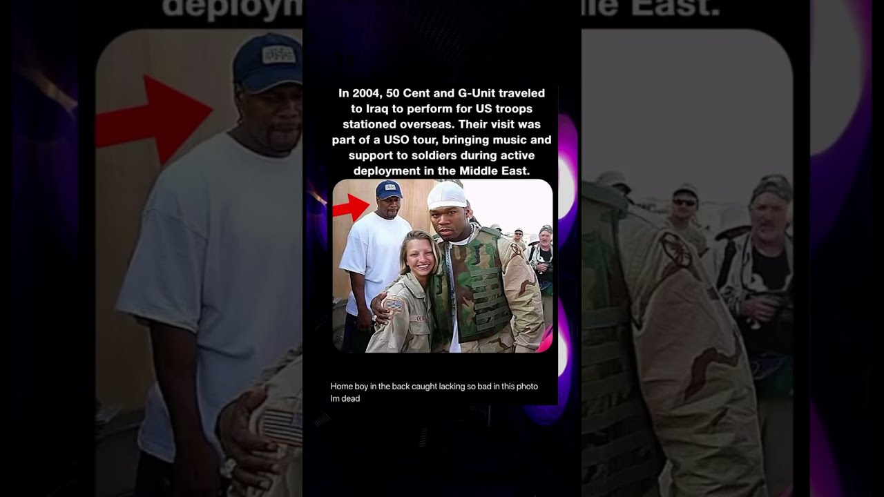 In 2004 50 Cent And G Unit Traveled To Iraq Perform For US Troops Stationed Overseas