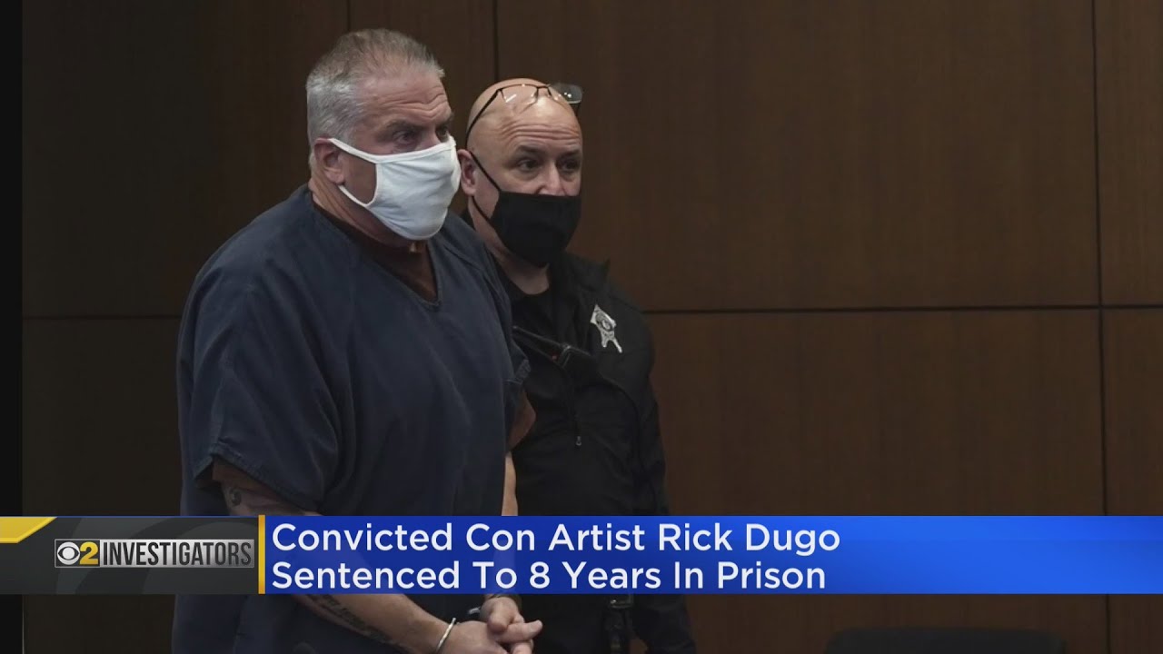 Convicted con artist Rick Dugo sentenced to 8 years in prison