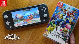 Super Smash Bros Ultimate Nintendo Switch Lite Gameplay