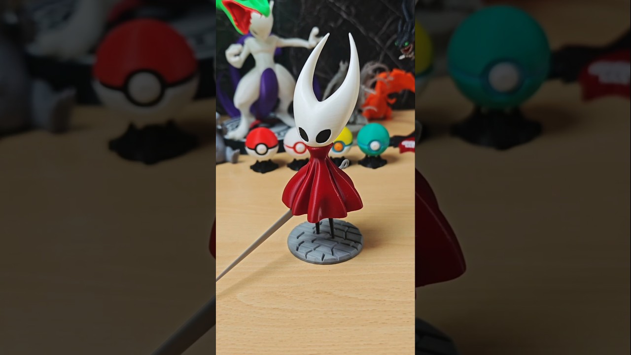 I 3D Printed Hornet for Hollow Knight Silksong release 