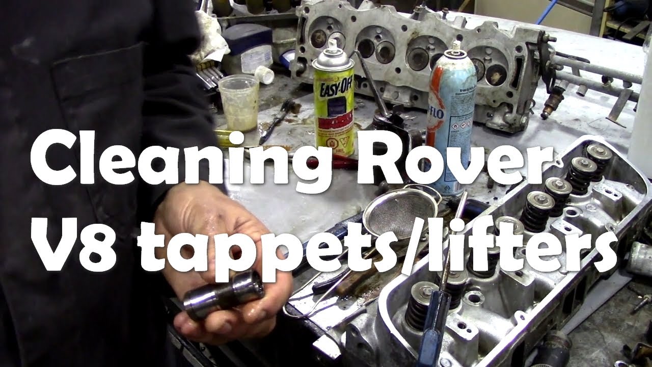 Rover V8 hydraulic tappets/lifters. Can you clean them if they have no